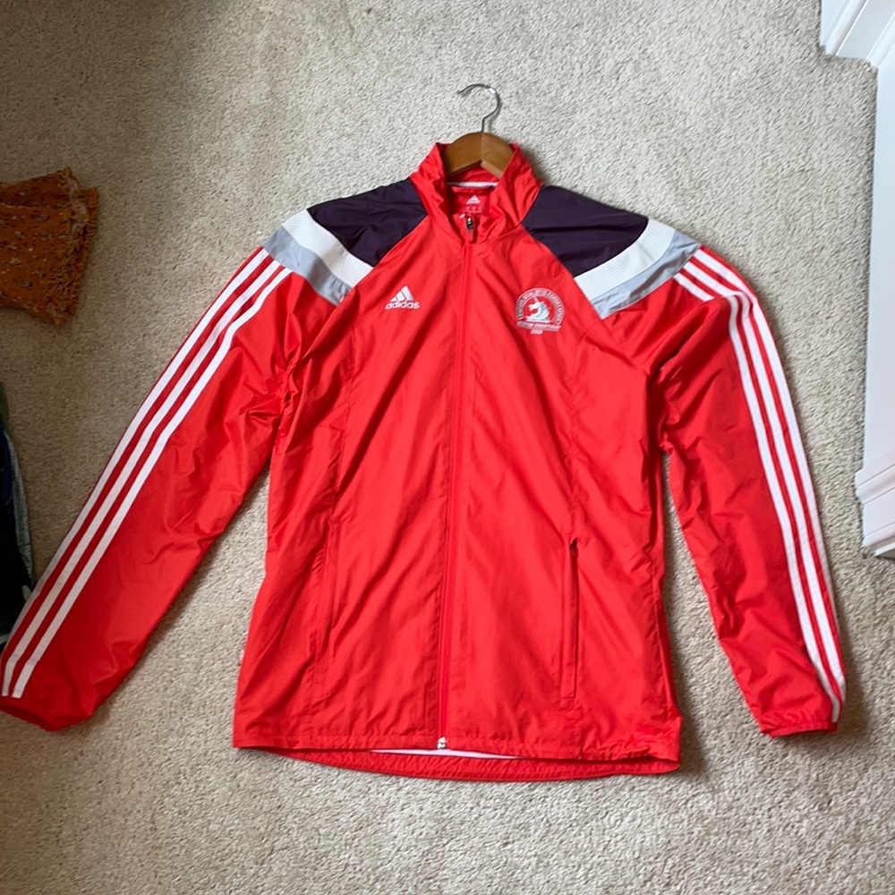 adidas running Boston Marathon Small Windbreaker